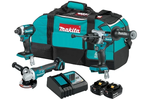 18V LXT 3-Pc. Hammer Drill / Impact Driver / Grinder Kit