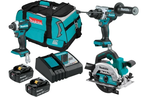 18V LXT 3-Pc. Hammer Drill / Impact Driver / Circular Saw Kit