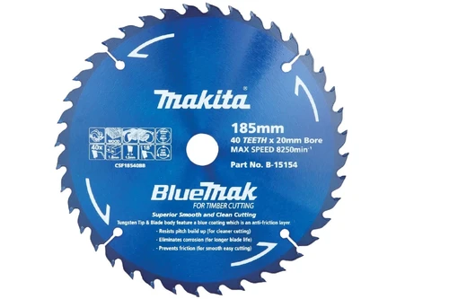 BluMak blades BLUEMAK blades for Circular saws B-15095 160 x 20 x 24T 1.8 15° - 9540