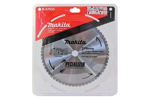 Specialized Saw blades Specialized - Sandwich material blade B-37655 270mm x 25.4mm x 60T 2.4 0 - 5650