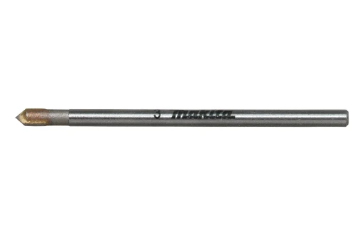 Glass Drilling 3mm x 51mm Glass Drill Bit (D-78405) D-78405 3mm 51mm Straight (Cylindrical) 1 