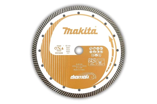 Diamond Blades DIAMAK Turbo Rim Diamond Wheel D-80145 DIAMAK Turbo Rim Diamond Wheel, 105mm x 20/16mm 9556NB, GA4030K, M9509B, 4100NH3ZX, 4101RH