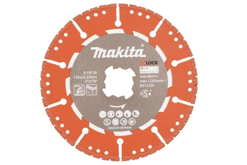 X-Lock discs X-LOCK 125mm Vacuum Brazed Rescue Diamond Disc E-19738 125mm (5 X-LOCK 125mm Vacuum Brazed Rescue Diamond Disc DGA519 GA041G GA044G