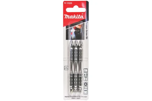 Elite & Performance screwdriver bits Elite Torsion double-ended screwdriver bits - Pozi head B-12790 PZ2 85mm Blister 3pk