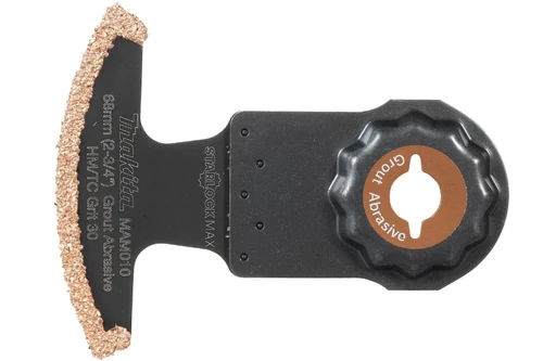 Starlock Max 68 x 30mm StarlockMax HM Segmented Saw Blade B-66503 TC segment saw blade/ Routing joints on wall tile/ StarlockMax 68mm x 30mm TC/HM RIFF precise work right into corners DTM52