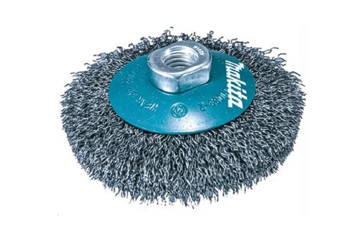 Wire Brushes 100mm Crimped Wire Bevel Brush, M10 x 1.5 (D-77556) D-77556 100mm Crimped Wire Bevel Brush, M10 x 1.5 0.3mm 12,500 100