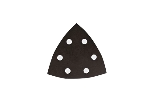 Multitool Sanding Abrasive Paper - Delta Black B-21749 93 x 93 x 93 120 for coarse to gloss sanding of extremely hard materials 