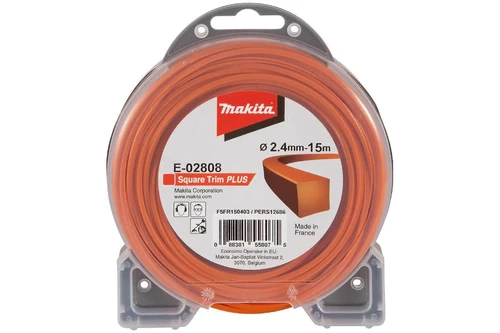 Line Trimmer & Brushcutters Square Nylon trimmer line E-02808 2.4mm 15m Square Trim PLUS