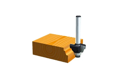 Router Cutters Roman Ogee (Two Flute) - 1/4&quot; Shaft - imperial D-02624 1/4 Roman Ogee TCT Bit 1/2 Shaft 2-5/8 7/8 18000