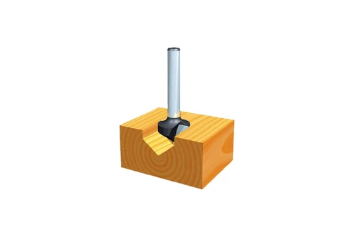 Router Cutters Vee Groove Bit (Two Flute) - 1/4&quot; Shaft - imperial D-01834 7/16 90° Vee Grooving TCT Bit 5/8 3/4 30000