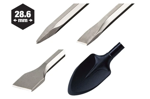 28.6mm Hex Shank Demolition Hammer bits