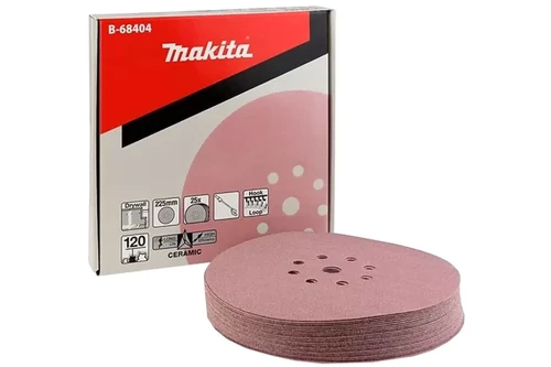 Random Orbital Sander 225mm 25-pc Abrasive paper disc B-68389 225mm 40  9 holes 25-pc