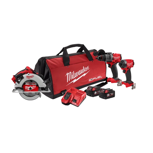 M18 FUEL&trade; 3 Piece Power Pack 3D3