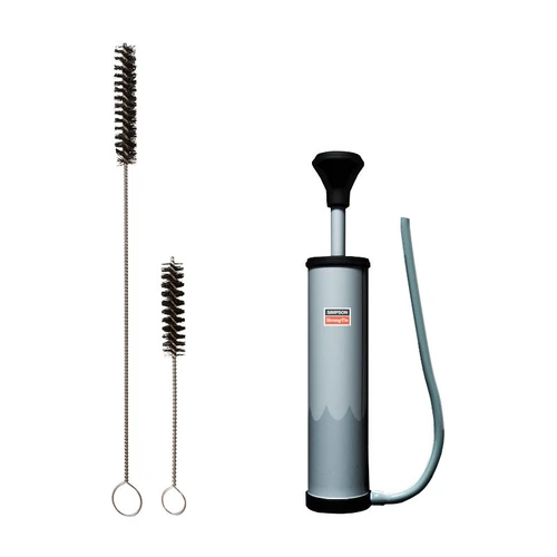 Hole Cleaning - Blow-out Pump & Nylon Brush