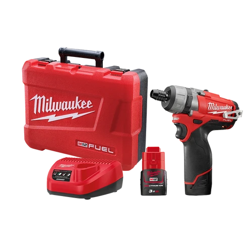 M12 FUEL&trade; 1/4" Hex 2-Speed Screwdriver Kit