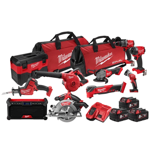 M18 FUEL&trade; 10 Piece Power Pack 10A3